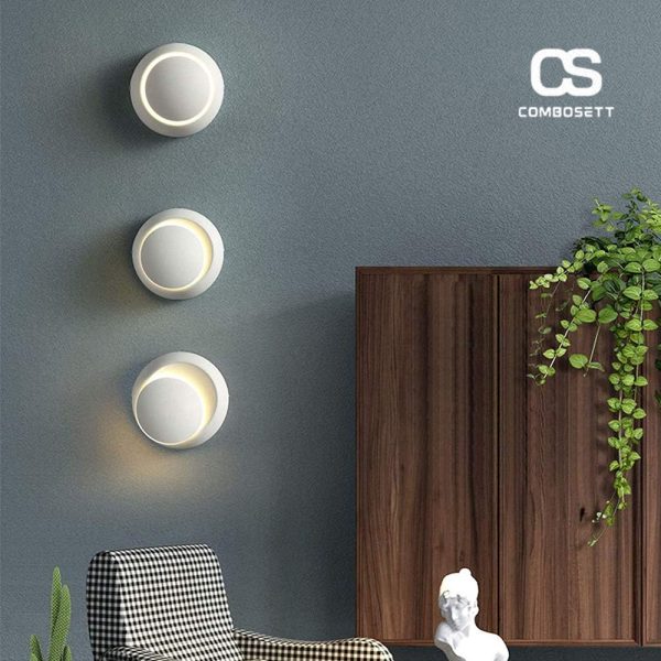 Đèn Ốp Tường Xoay 360 độ Decor Phòng Ngủ