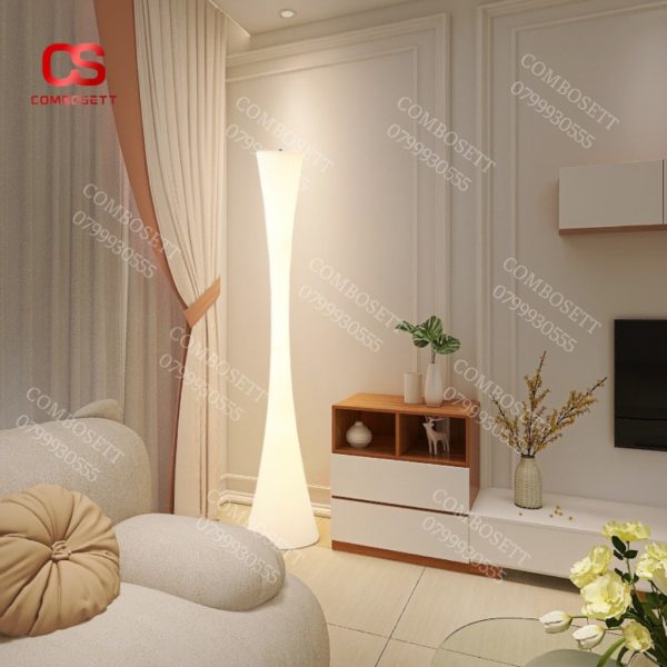 Đèn Sàn Hình Lọ Hoa được ưa chuộng để decor khu vực sân vườn