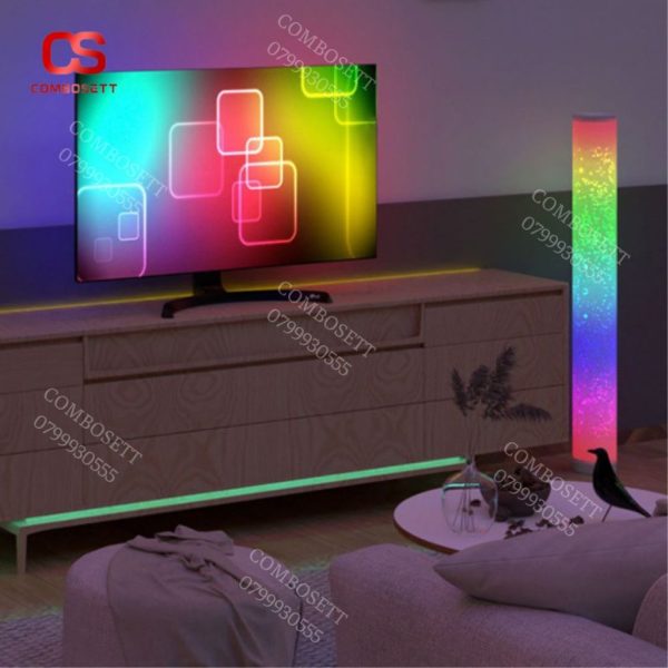 Đèn Sàn Led Rgb Combosett điều khiển ngẫu nhiên trên ứng dụng di động