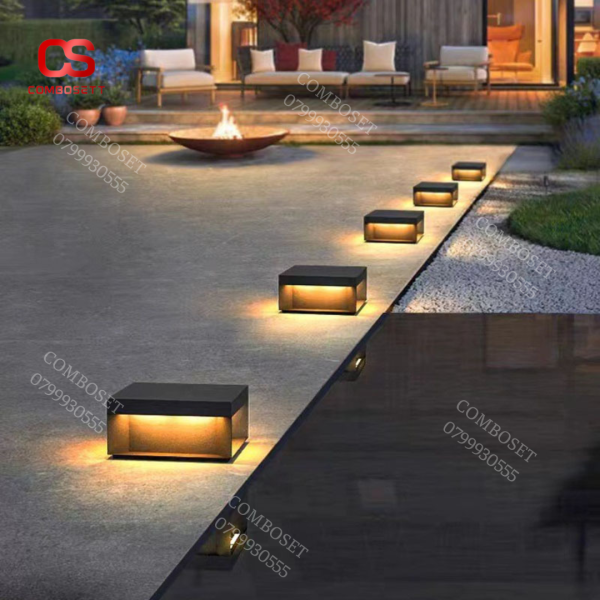 Đèn led trang trí sân vườn sử dụng pin năng lượng mặt trời