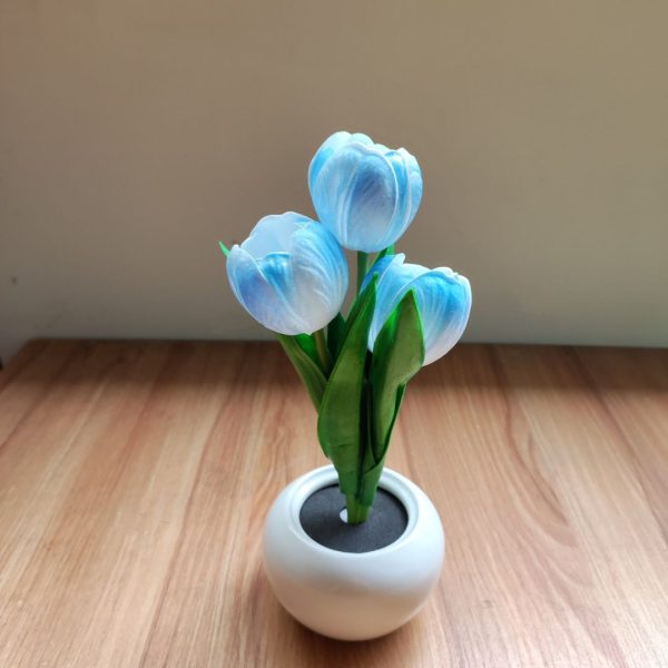 Đèn Bàn Chậu Hoa Tulip