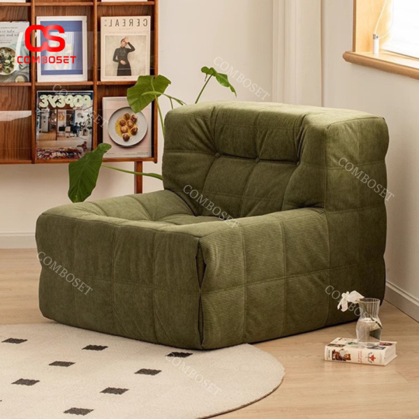 Ghế Lười Sofa Vải Nhung