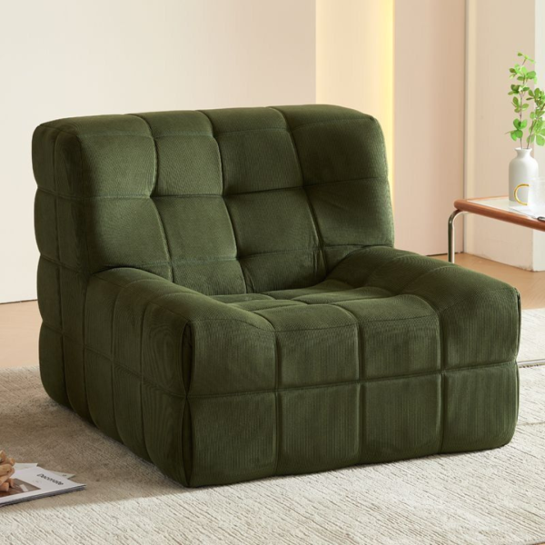 Ghế Lười Sofa Vải Nhung