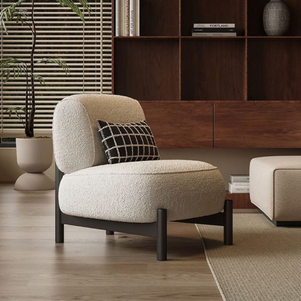 Ghế Sofa Đơn Lông Cừu