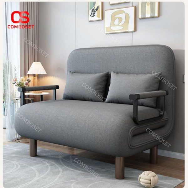 Sofa Giường Gấp Đa Năng Vải Lanh