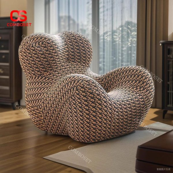 Ghế Sofa Lười Hoạ Tiết Sang Trọng