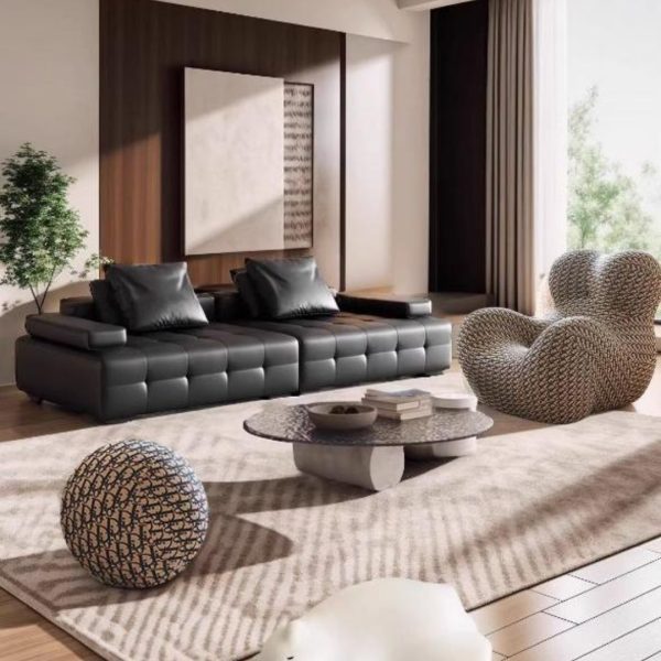 Ghế Sofa Lười Hoạ Tiết Sang Trọng