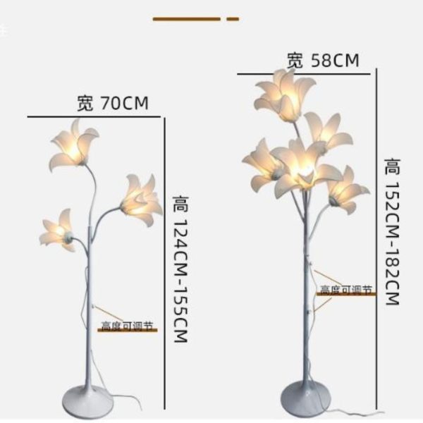 Đèn Sàn Hoa Nở Rạng Ngời Mới Lạ Trang Trí Sự Kiện Thời Trang, Đám Cưới Lung Linh